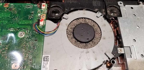 Large thumb pc cleaning
